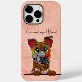 American Leopard Hound Ugly Ansikte
