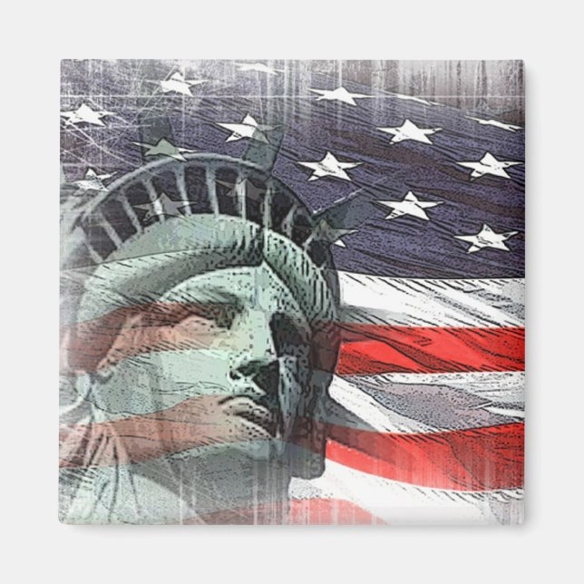 AMERICAN LIBERTY MAGNET (Framsidan)