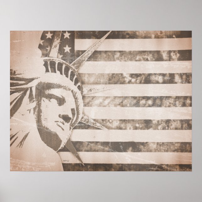 American Liberty Patriot Poster (Framsidan)