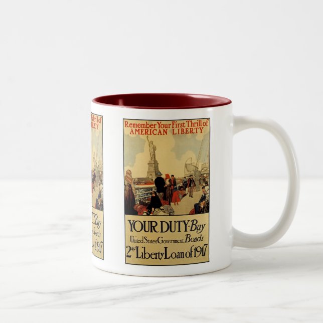 American Liberty Två-Tonad Mugg (Höger)