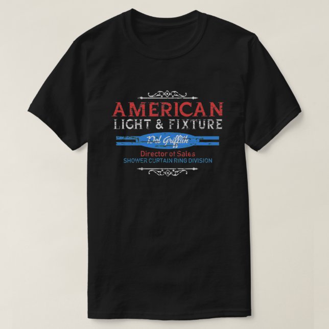 American Light and Fixture, avvanda tavlor T Shirt (Design framsida)