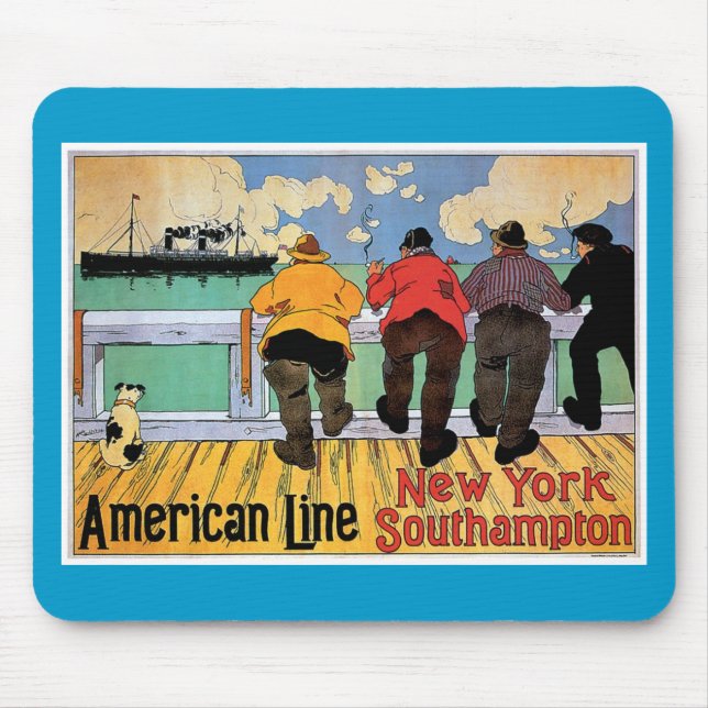 American Line Poster Musmatta (Framsidan)