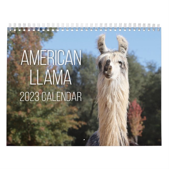 American Llama Magazine 2023 Calendar Kalender (Omslag)