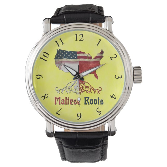 American Maltese Roots Watch Armbandsur (Framsida)