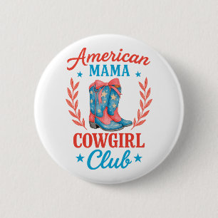 American Mama Cowgirl Club-skor Knapp