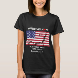 AMERICAN MAMMA är värd mer än Rubies PROV 31 Black T Shirt