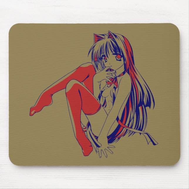 American Manga Neko Catgirl Kawaii Anime Musmatta (Framsidan)