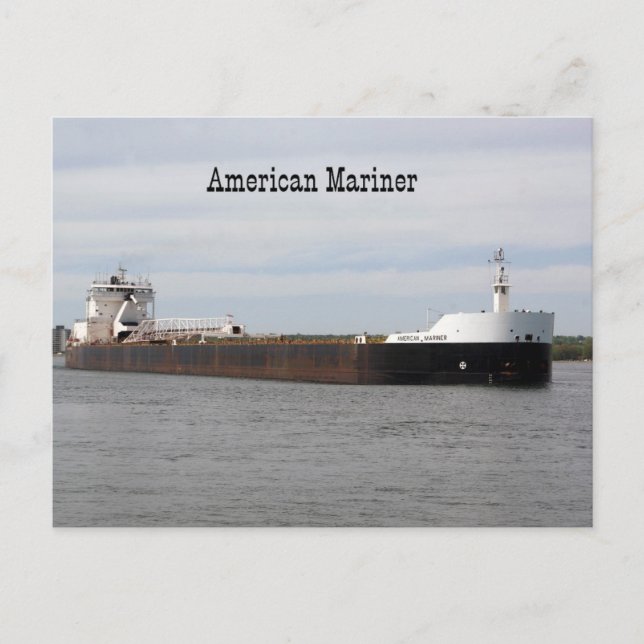 American Mariner Post Card Vykort (Framsida)