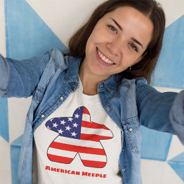 American Meeple Womens Shirt T Shirt