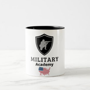 American Military Academy Mugg - Patriotic Soldier