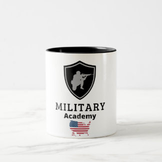 American Military Academy Mugg - Patriotic Soldier