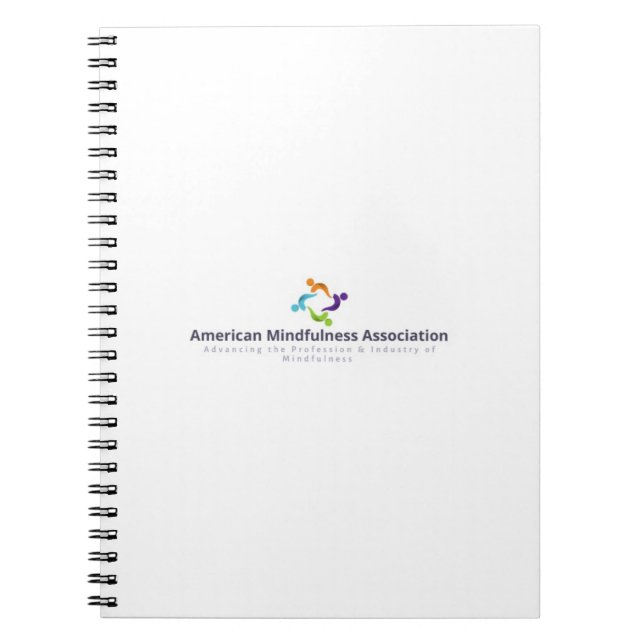 American Mindfulness Association Spiral Notebook Anteckningsbok (Framsidan)