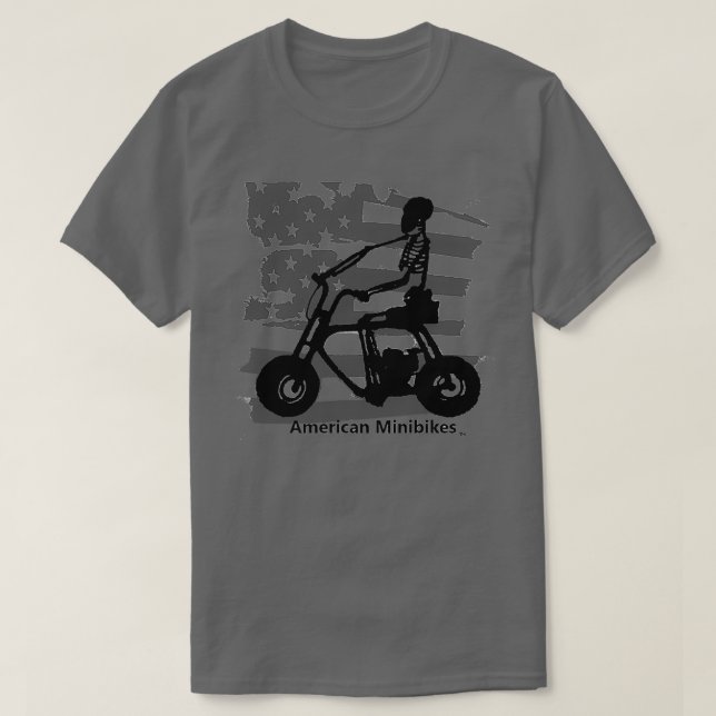 American Minibikes  T Shirt (Design framsida)