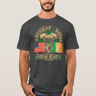 American Motor Irish Heart T-shirt för Irish