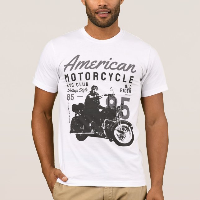 American Motorcle Klubb T Shirt (Framsida)