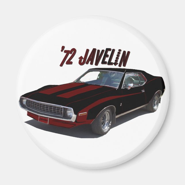 American Motors: "72 Javelin Magnet (Framsidan)