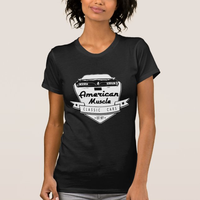 American Muscle 1978 Trans Am T Shirt (Framsida)