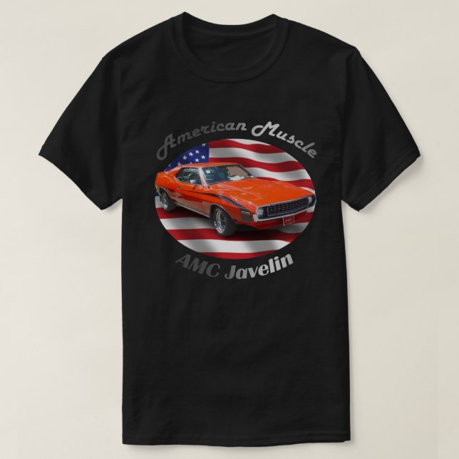 American Muscle Amc Javelin Shirt T Shirt (Design framsida)