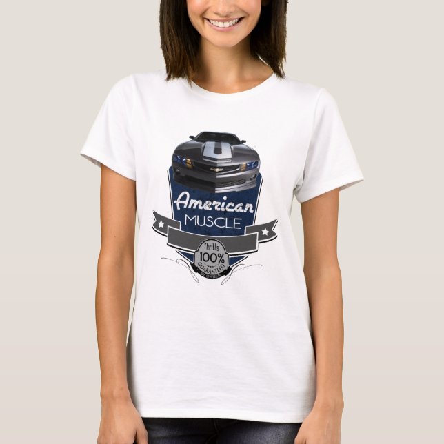 American Muscle Camaro T-shirt (Framsida)