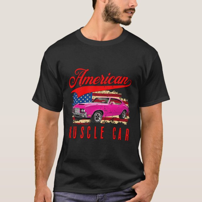 American Muscle Car Manar Women Vuxna Tonåringar K T Shirt (Framsida)