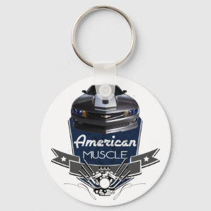 American Muscle New Camaro Nyckelring