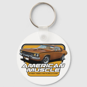 American Muscle Roadrunner Nyckelring