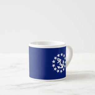 American Nautical Yacht Flagga Navy Blue Decor Espressomugg