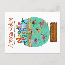 American Noodle Fish Vykort