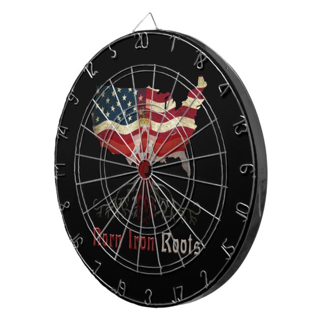 American Northern Irish Ancestry Dart Board Darttavla (Högra Framsidan)