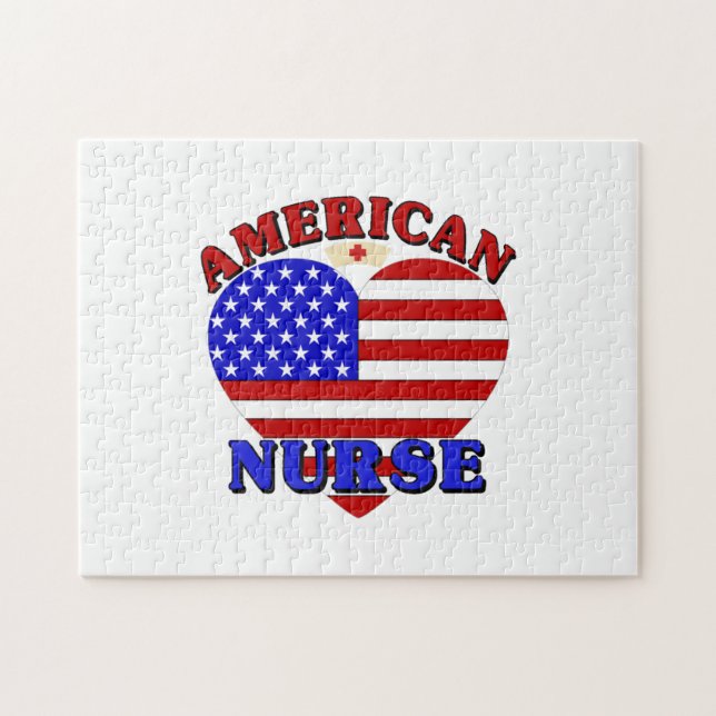American Nurse Pussel (Horisontell)
