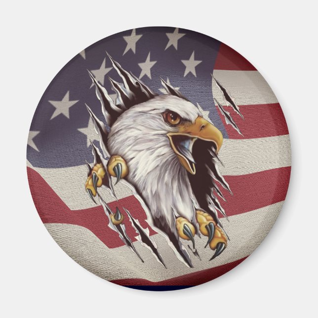 American Örn Freedom Magnet (Framsidan)