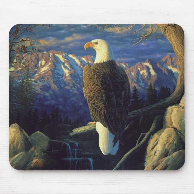 American Örn Mountain Sunrise Musmatta (Framsidan)