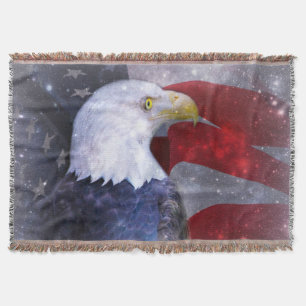 American Örn Throw Blanket Mysfilt