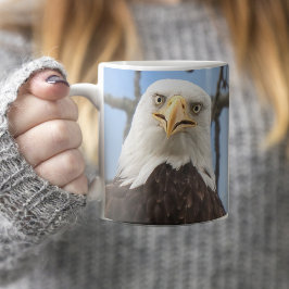 American Örn Wildlife Funny Kaffemugg