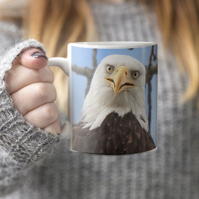 American Örn Wildlife Funny Kaffemugg (Skapare uppladdad)