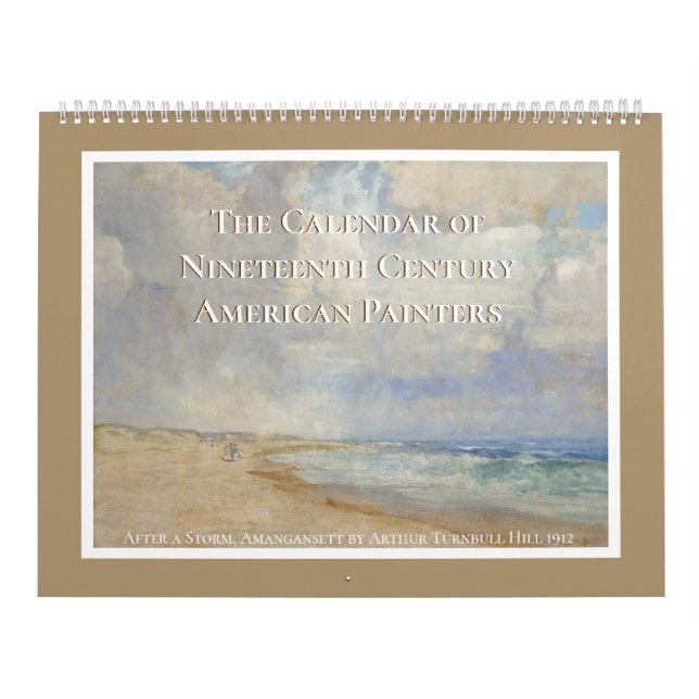 American Painters Art 1800-talet Kalender (Omslag)