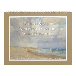 American Painters Art 1800-talet Kalender