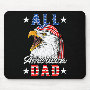 American Pappa Eagle 4:e juli Fars dag Manar Wom Musmatta