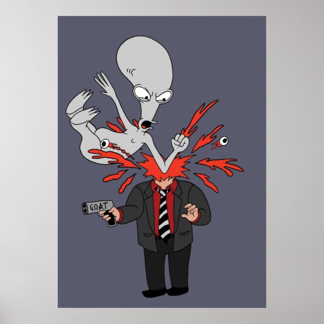 AMERICAN PAPPA ROGER SLAM POSTER (Framsidan)