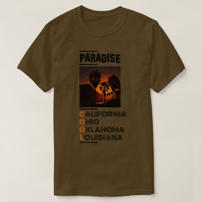AMERICAN PARADISE T SHIRT (Design framsida)