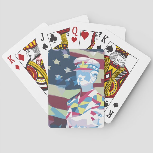 American Patriot Casinokort (Baksidan)