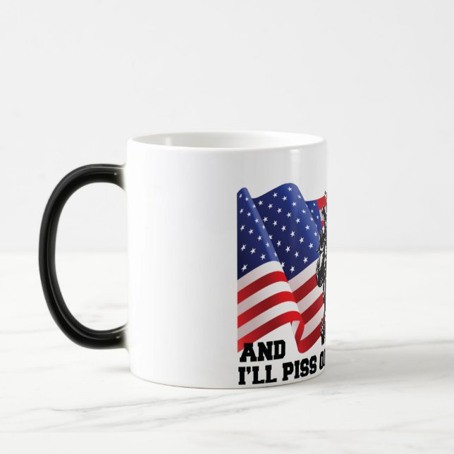 American Patriot Magisk Mugg (Vänster)