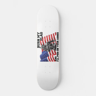 American Patriot Mini Skateboard Bräda 18,5 Cm
