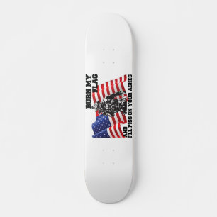 American Patriot Mini Skateboard Bräda 18,5 Cm