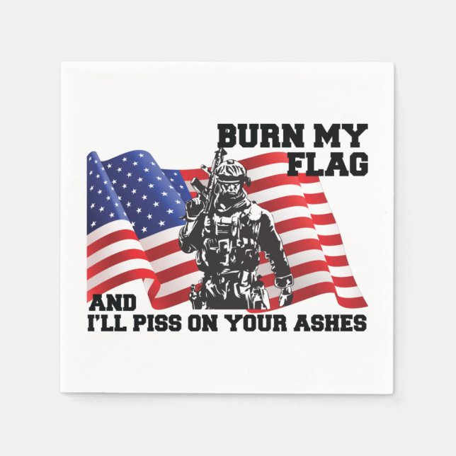 American Patriot Pappersservett (Framsidan)