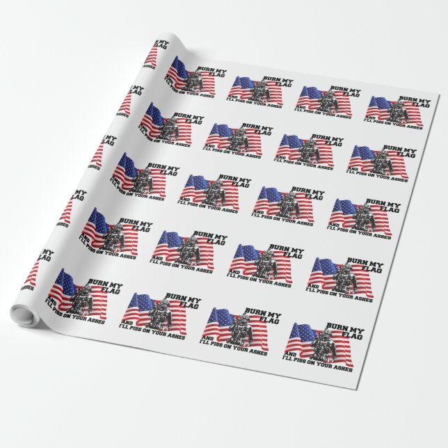 American Patriot Presentpapper (Utrullad)