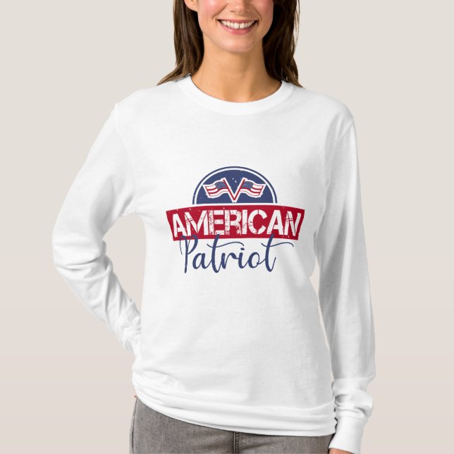 American Patriot T Shirt (Framsida)