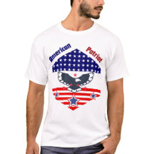 American Patriot T-Shirt - USA flagga, Frihet