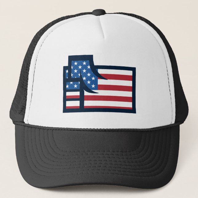 American Patriotic Fist Keps (Framsida)