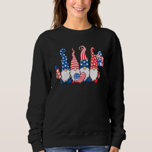 American Patriotic Gnomes Usa Independence day 4:e T Shirt